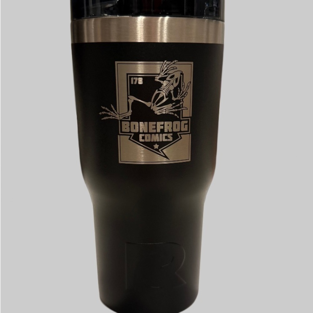 Bonefrog Comics RTIC® 20 oz  Black Tumbler